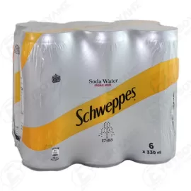 SCHWEPPES ΣΟΔΑ 330mlX6TMX Σ4