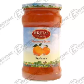 BRETAS ΜΑΡΜΕΛΑΔΑ ΒΕΡΥΚΟΚΟ 314gr Σ6