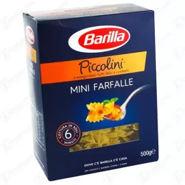 BARILLA PICCOLINI MINI FARFALLE 500gr Σ15