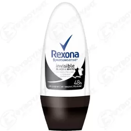 REXONA ROLL-ON BLACK&amp;WHITE 50ml Σ6