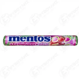 MENTOS ΚΑΡΑΜΕΛΕΣ ROLL ΦΡΑΟΥΛΑ MIX 37.5gr Σ40