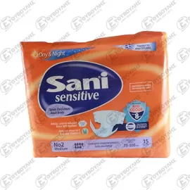SANI SENSITIVE ΠΑΝΑ ΑΚΡΑΤΕΙΑΣ MEDIUM No2 15TMX Σ4