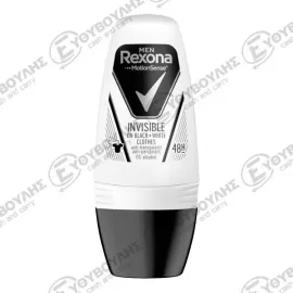 REXONA ROLL-ON INVISIBLE BLACK&amp;WHITE 50ml Σ24