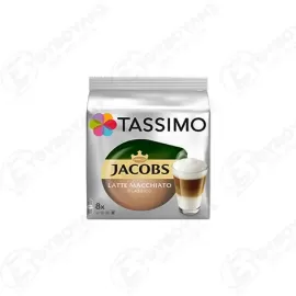 JACOBS ΚΑΦΕΣ ΚΑΨΟΥΛΕΣ TASSIMO LATTE MACCHIATO CLASSICO 7grX8TMX 264gr Σ5