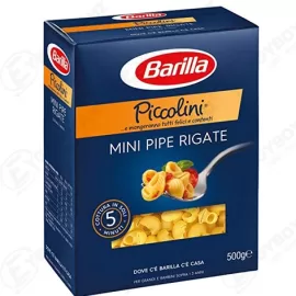 BARILLA MINI PIPE RIGATE 500gr Σ18