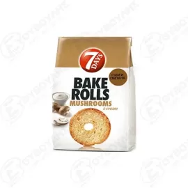 BAKE ROLLS ΠΑΞΙΜΑΔΙ  MUSHROOMS&amp;CREAM 80gr Σ12