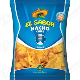 EL SABOR NACHO CHIPS NATURAL 100gr Σ16