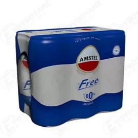 AMSTEL ΜΠΥΡΑ FREE ΚΟΥΤΙ 330mlX6TMX Σ4