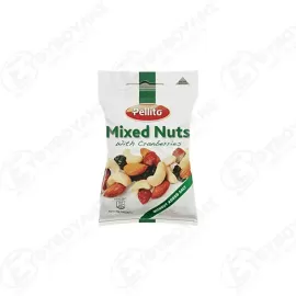 PELLITO NUTS MIXED WITH CRANBERRIES 50gr Σ50