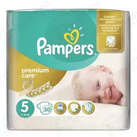 PAMPERS PREMIUM CARE ΠΑΝΑ No5 30ΤΜΧ Σ4