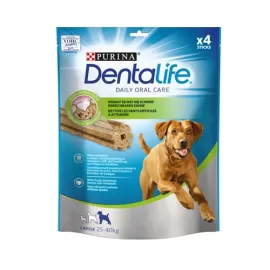 PURINA DENTALIFE ΟΔΟΝΤΙΚΟ ΣΝΑΚ LARGE 4TMX 142gr Σ6