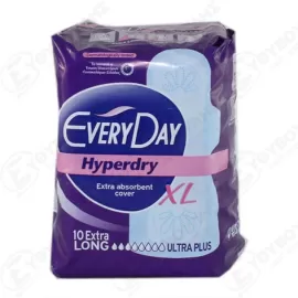 EVERY DAY ΣΕΡΒΙΕΤΑ HYPERDRY ULTRA PLUS EXTRA LONG 10ΤΜΧ Σ36
