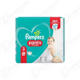 PAMPERS BABY PANTS No3 26TMX Σ3