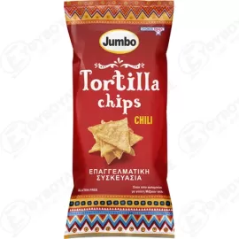JUMBO TORTILLA CHIPS CHILI 350gr Σ12