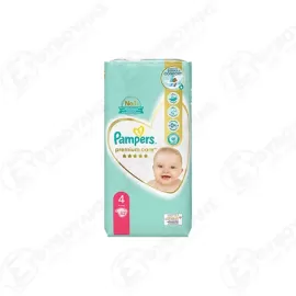 PAMPERS PREMIUM CARE ΠΑΝΑ No4 52TMX Σ2