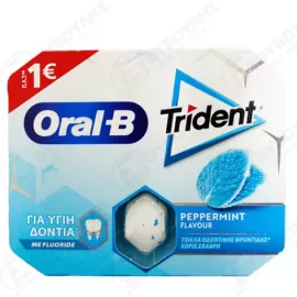 TRIDENT ORAL-B ΤΣΙΧΛΕΣ ΜΕΝΤΑ Χ/Ζ(Π.Τ 1.00Ε) 17gr Σ12