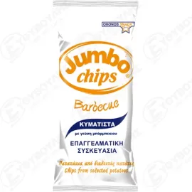 JUMBO ΠΑΤΑΤΑΚΙΑ ΚΥΜΑΤΙΣΤΑ BARBEQUE 280gr  Σ12