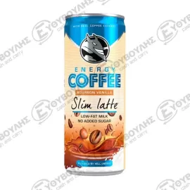 HELL ENERGY COFFEE SLIM LATTE BOURBON VANILLA 250ml Σ24