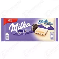MILKA ΣΟΚΟΛΑΤΑ OREO WHITE 100gr Σ22