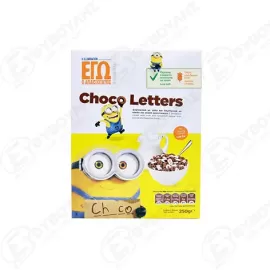 MINIONS ΔΗΜΗΤΡΙΑΚΑ CHOCO LETTERS 250gr Σ12