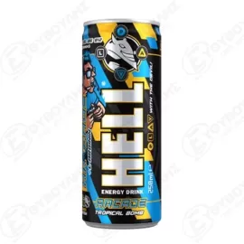 HELL ENERGY DRINK GAMERS ARCADE TROPICAL BOMB 250ml Σ24
