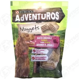 PURINA ADVENTUROS NUGGETS ΓΙΑ ΣΚΥΛΟΥΣ ΜΕ ΑΡΩΜΑ ΑΓΡΙΟΧΟΙΡΟΥ 90gr Σ6