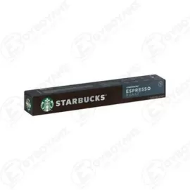 STARBUCKS ΚΑΦΕΣ ΚΑΨΟΥΛΕΣ NESPRESSO ESPRESSO ROAST 10TMX 57gr Σ12