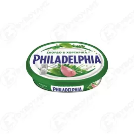 PHILADELPHIA ΤΥΡΙ ΚΡΕΜΑ ΣΚΟΡΔΟ&amp;ΧΟΡΤΑΡΙΚΑ 200gr Σ10#