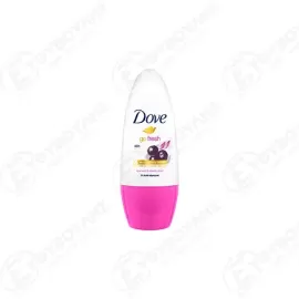 DOVE ROLL-ON GO FRESH ACAI BERRY &amp; WATERLILY SCENT 50ml Σ6