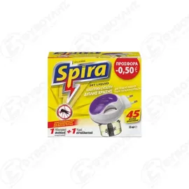 SPIRA YELLOW ΣΥΣΚΕΥΗ ΔΙΠΛΗΣ ΧΡΗΣΗΣ ΤΑΜΠΛΕΤΕΣ&amp;ΥΓΡΟ 35ml 45ΝΥΧΤΕΣ (-0.50Ε) Σ24