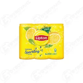 LIPTON ICE TEA SPARKLING LEMON 330mlX6TMX Σ4