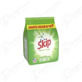 SKIP ΣΚΟΝΗ ΠΛΥ.SPRING FRESH 1.3KG 20MEZ Σ7