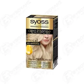 SYOSS ΒΑΦΗ ΣΕΤ OLEO INTENSE ΚΑΤΑΞΑΝΘΟ ΣΑΝΤΡΕ No10-50 50ml Σ10