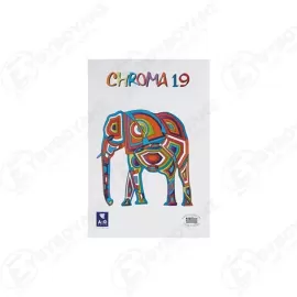 ΜΠΛΟΚ ΚΟΛΑΖ CHROMA ELEPHANT 25X35 10ΦΥΛΛΑ Σ10