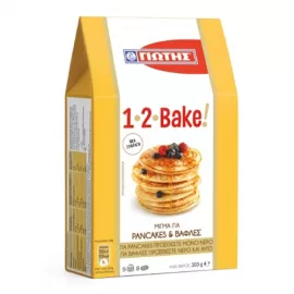 ΓΙΩΤΗΣ BAKE ΜΕΙΓΜΑ ΓΙΑ PANCAKES&amp;ΒΑΦΛΕΣ 300gr Σ10