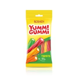 ROSHEN ΖΕΛΕΔΑΚΙΑ YUMMI GUMMI TWISTS 70gr Σ40