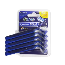 MEDACTION ΞΥΡΑΦΑΚΙΑ QUATRO BLUE 5TMX 3+2ΔΩΡΟ Σ12