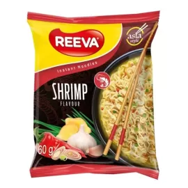 REEVA NOODLES ΜΕ ΓΕΥΣΗ ΓΑΡΙΔΑ 60gr Σ24