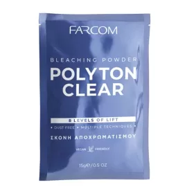 FARCOM ΣΚΟΝΗ ΑΠΟΧΡΩΜΑΤΙΣΜΟΥ POLYTON CLEAR 15gr Σ25