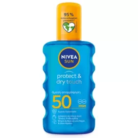 NIVEA SUN ΑΝΤΗΛΙΑΚΟ PROTECT&amp;DRY TOUCH SPF50 200ml Σ6