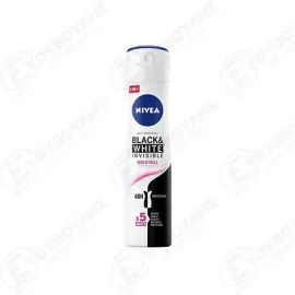 NIVEA SPRAY WOMEN INVISIBLE BLACK&amp;WHITE ORIGINAL 150ml Σ6